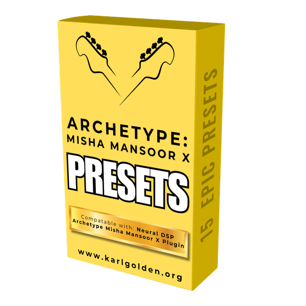 Archetype: Misha Mansoor X Guitar Preset Pack (Neural DSP): 15 Killer Presets