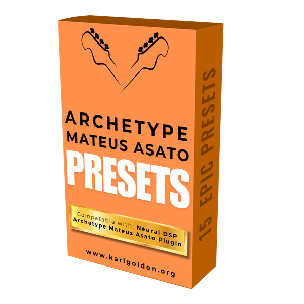 Archetype Mateus Asato Guitar Preset Pack (Neural DSP) : 15 Killer Presets