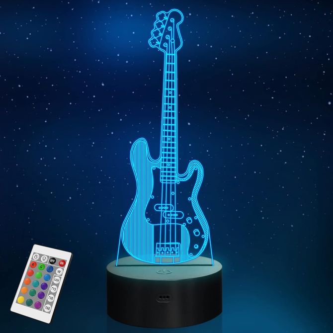Bass Guitar LED Light
