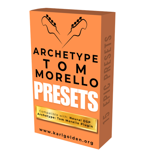 Archetype: Tom Morello Plugin Guitar Preset Pack - 15 Killer Presets