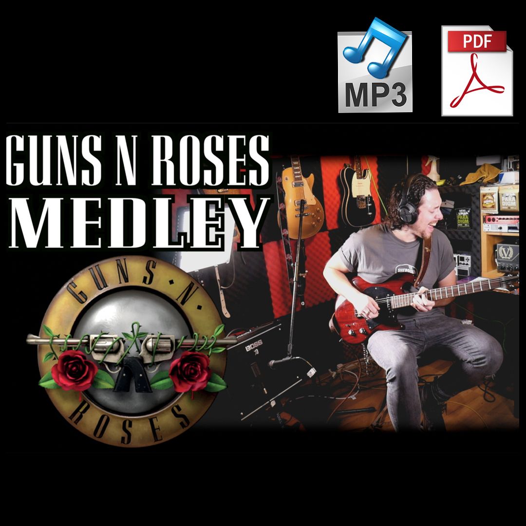 GNR Medley Appetite For Destruction Tabs & Backing Tracks