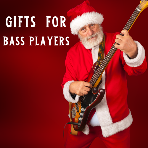 Santa Claus Playing Bass: Gifts For Bass Guitar Players
