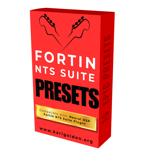 Fortin NTS Suite Plugin Guitar Preset Pack - 15 Killer Presets
