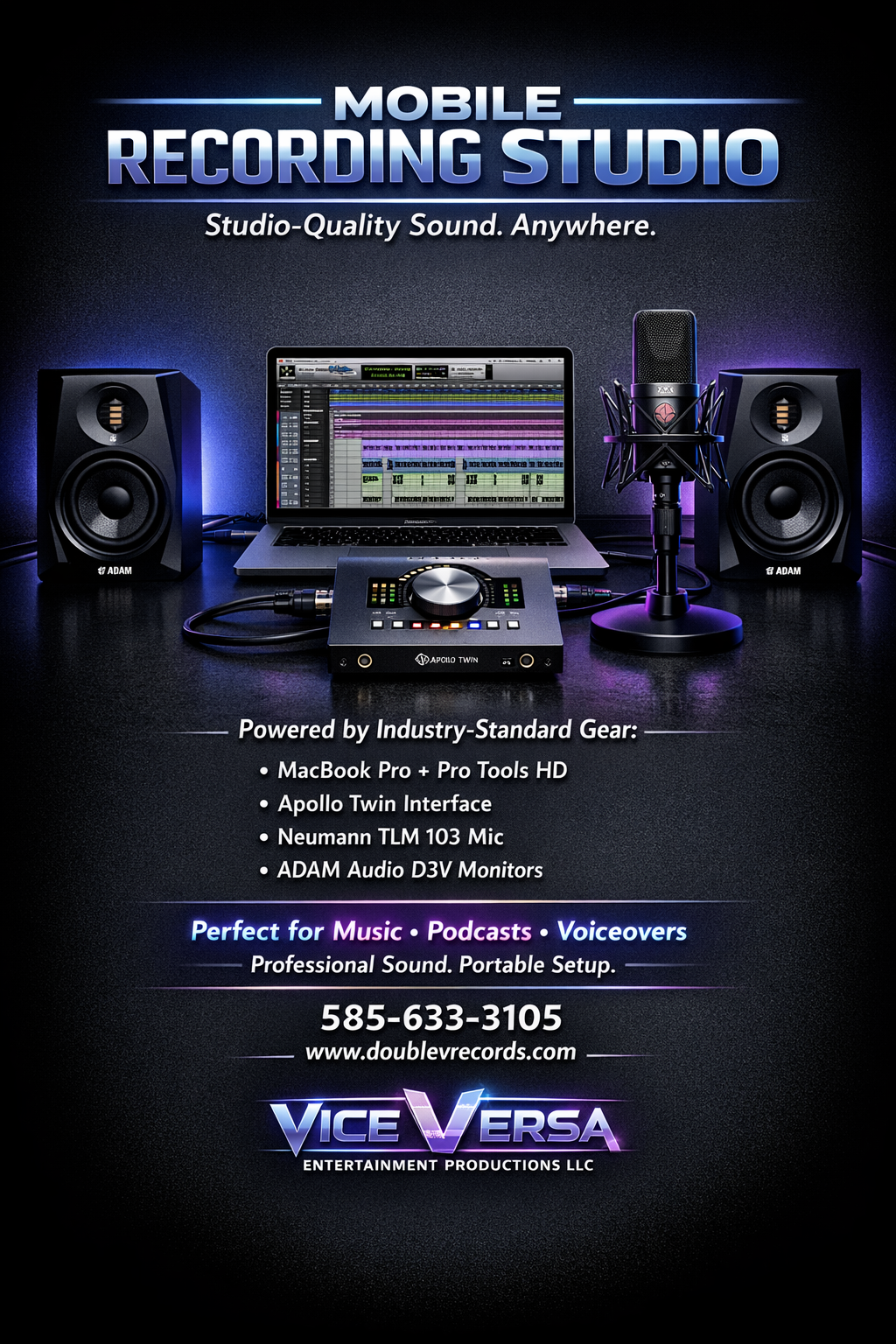 Mobile Studio Time 
