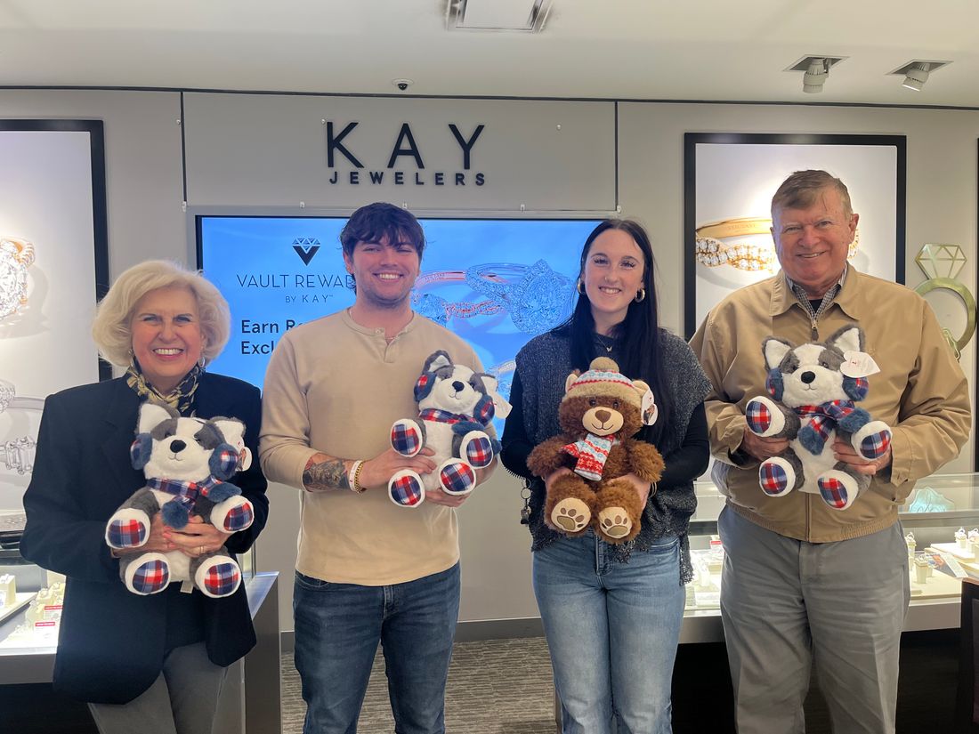 Kay Jeweler's supporting ATB with donations for the 12th straight year! Thank you Kay's!
