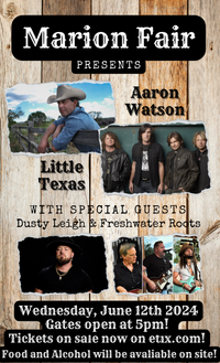 Aaron Watson and Little Texas wsg Freshwater Roots & Dusty Leigh 