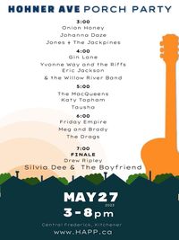 Johanna Daze at Hohner Ave Porch Party