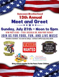 Suncoast Brotherhood Meet and Greet 