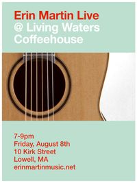 Erin Martin @ Living Waters Coffeehouse