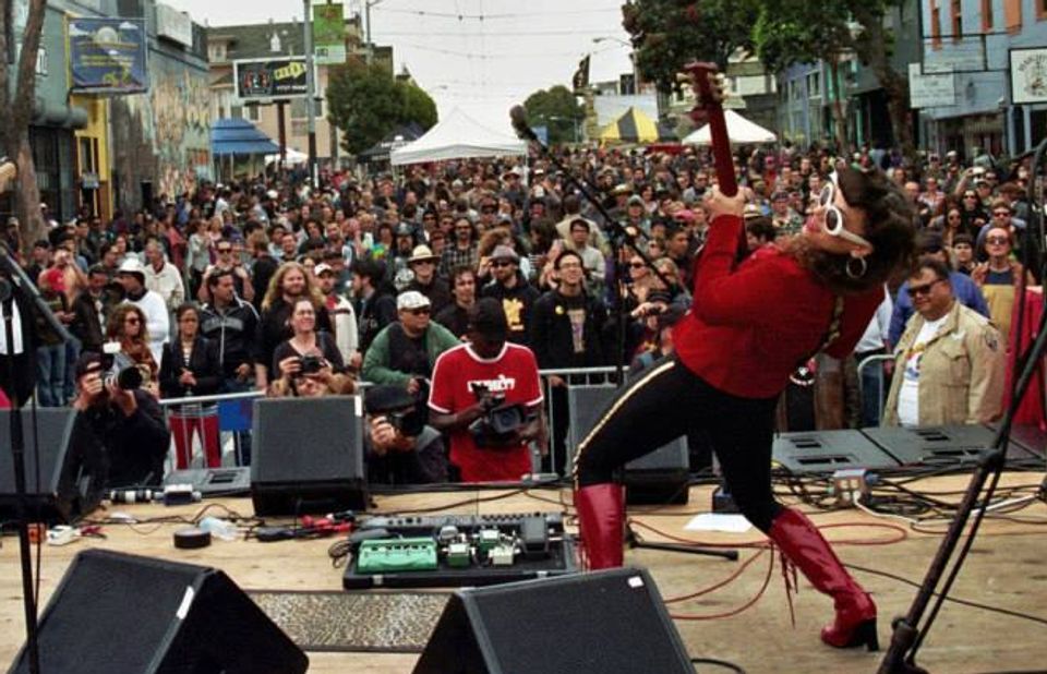 Pamela Parker rock artist female guitarist