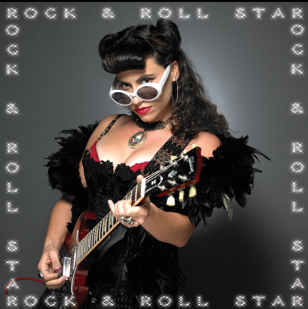 Pamela Parker female rock artist, singer, songwriter, and producer