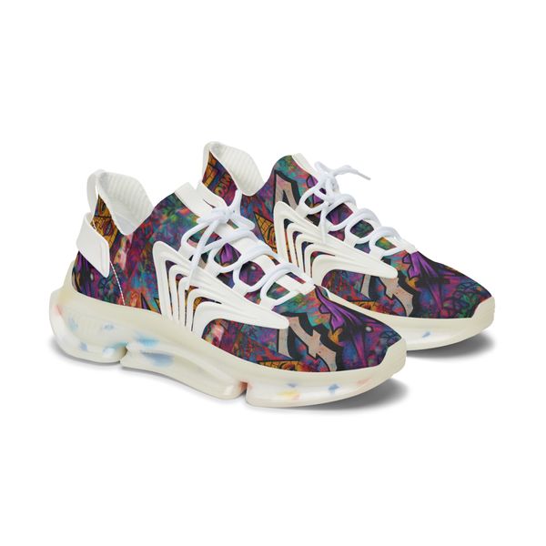 7AM Vibrant Womens Mesh Sneakers