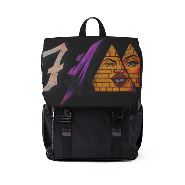 7AM Forever Graffiti Backpack-Purple Streetwear 