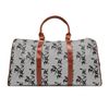 Waterproof Travel Duffle Bag Monogram Graffiti All-Over Print 