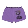 Purple Spill Paper Plane Women's Causal Shorts