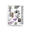 Sticker Spiral Notebook
