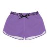 Purple Spill Paper Plane Women's Causal Shorts