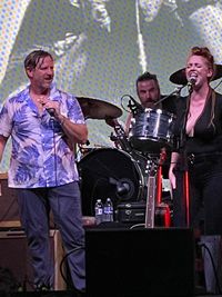 Jeska with the Guy Forsyth Band 