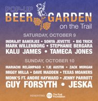 Jeska and Guy Forsyth at the Trail Foundation Pop-Up Beer Garden