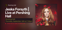 Jeska Forsyth & The Vanity Project @ Pershing Hall