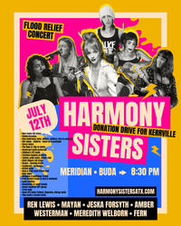 jeska & harmony sisters flood disaster relief concert 