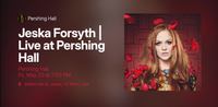 Jeska Forsyth & The Vanity Project @ Pershing Hall