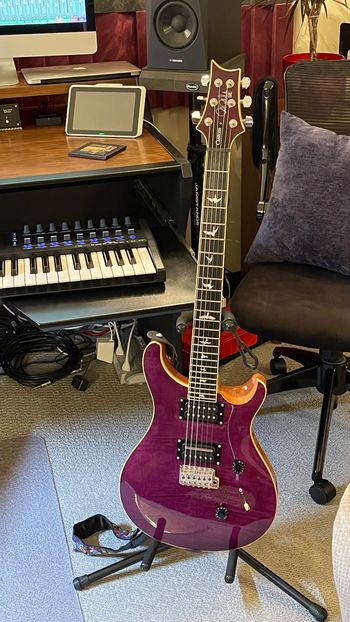 Modified Custom PRS guitar.
