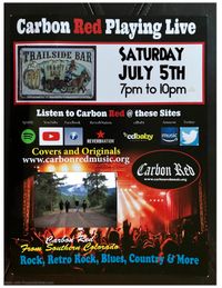 Carbon Red playing at Grandpa Joes