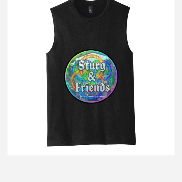 Sturg and Friends Black Tank