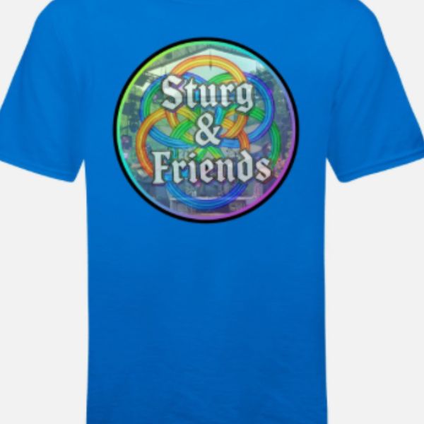 Sturg and Friends Blue Tee