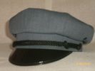 Customized Motorcycle Hat w/ Rope - Light Gray Hat Color