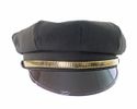 Customized Motorcycle Hat w/ Rope - Dark Brown Hat Color