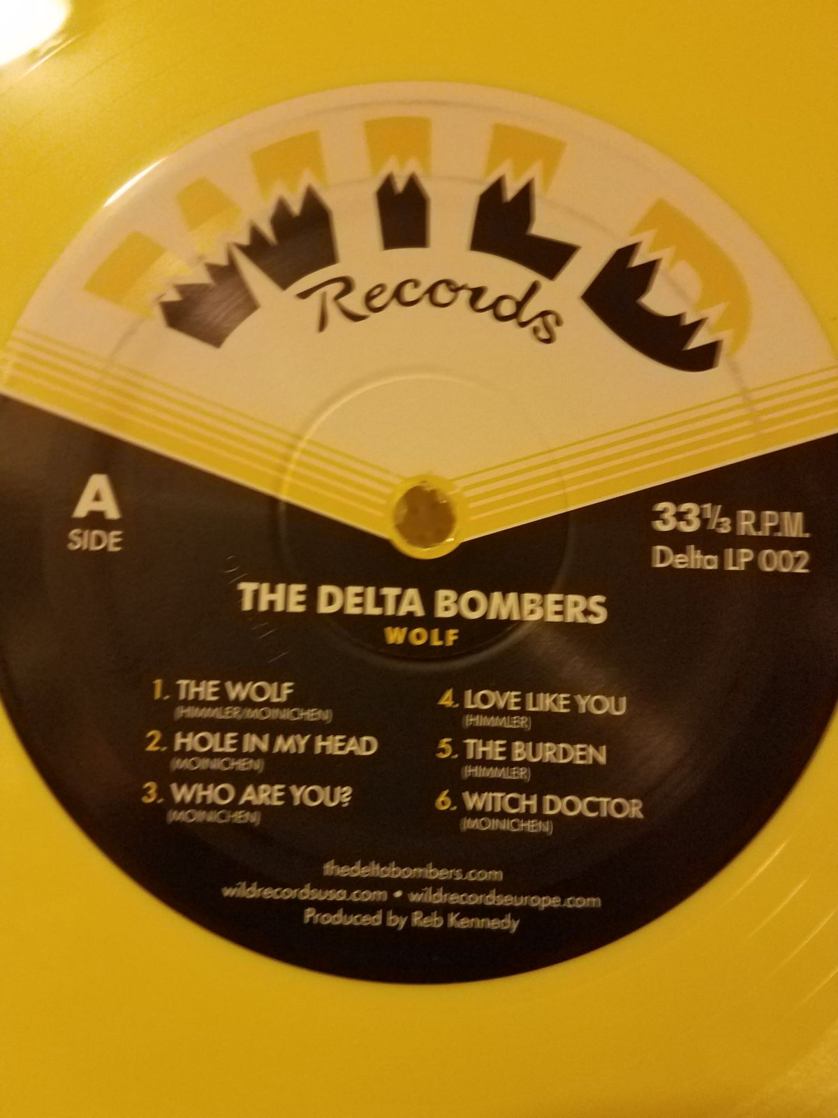 The Wolf LP - The Delta Bombers 