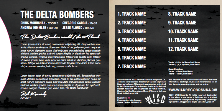 Wild Records - Delta Bombers