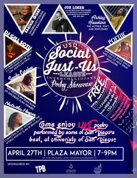 (DJing) Social Just-US Poetry Showcase