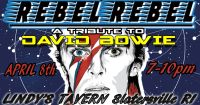 Rebel Rebel a tribute to DAVID BOWIE 