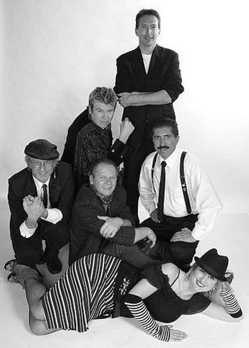 With the band "Rock Daddy"
