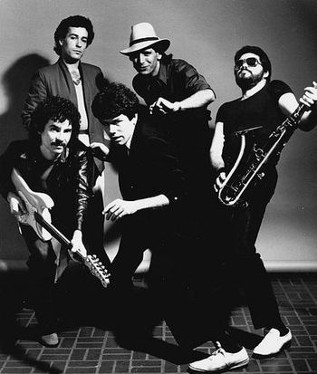 Randy with his band "Bad Felix"
