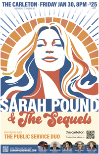 The Public Service Duo / Sarah Pound & The Sequels @ The Carleton