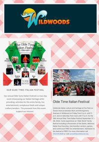 The Fireflies and Emil Stuccio s  Classics  at the WILDWOOD ITALIAN FESTIVAL (Joey M)