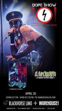 The Dope Show (Marilyn Manson) | Spiritus (Ghost) | El Superbeasto (White Zombie)