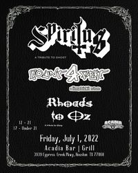 Spiritus (Ghost) | Count*R*Feit (Limp Bizkit) | Rhoads to Oz (Ozzy Osbourne)