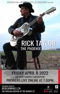 Aeolian Phoenix Sessions |Rick Taylor | Blues and Roots 