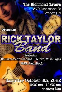 Rick Taylor Band in concert