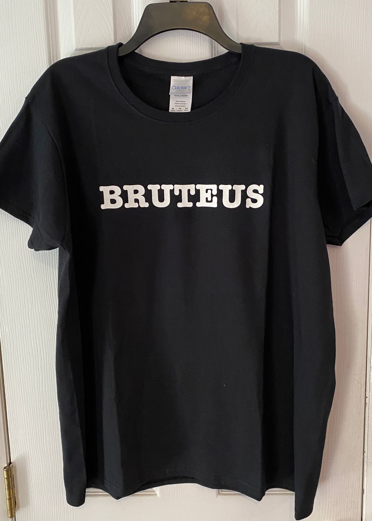 Men's Original Black Bruteus Tee, 50/50 Cotton/Poly