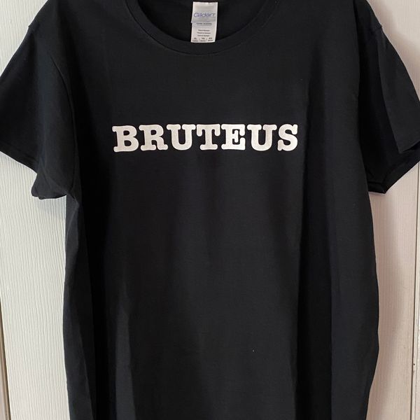 Men's Original Black Bruteus Tee, 50/50 Cotton/Poly