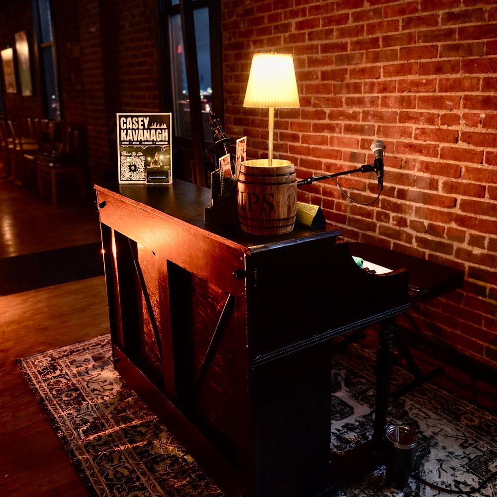 Casey Kavanagh custom piano cabinet live music setup