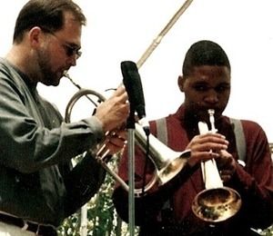 Dmitri Matheny, Clifford Brown III, KCSM Jazz on the Hill Festival, San Mateo, California
