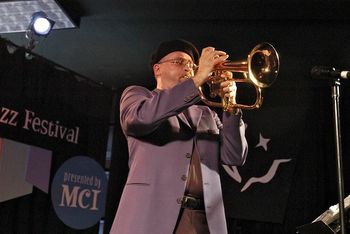Dmitri Matheny 2004 Monterey Jazz Festival Photo by Stuart Brinin
