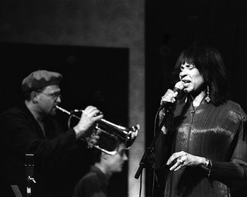 Dmitri Matheny, Mary Stallings Yoshi's Oakland Photo by Stuart Brinin
